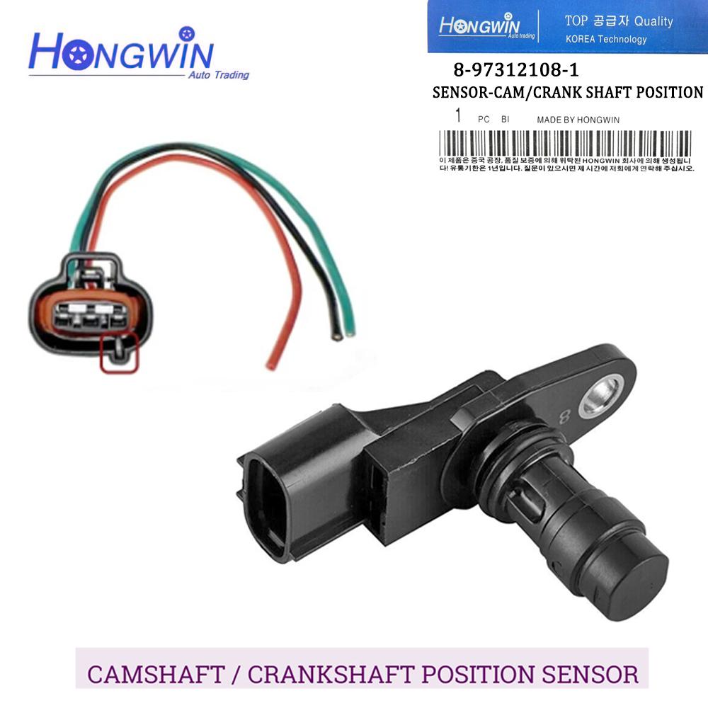 New Engine Camshaft Crankshaft Position Sensor For Isuzu D-MAX 07-14 Holden 4JH1 Colorado Rodeo 2.5 3.0 8973121081 8-97312108-1
