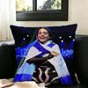 Israel Celebrity Noa Kirel  Square Double-Sided printed Pillow Case Bedroom Bedside Pillow Sofa Cushion Cover