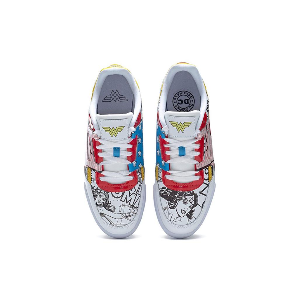 Reebok Wonder Woman 1984 X  Strength Comic Graffiti Low-Top Sneakers Unisex Sneakers White GZ8525
