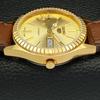 REACONDICIONADO VINTAGE SEIKO 5 AUTOMÁTICO 6309A JAPÓN PARA HOMBRE ESFERA DORADA RELOJ a425918-2