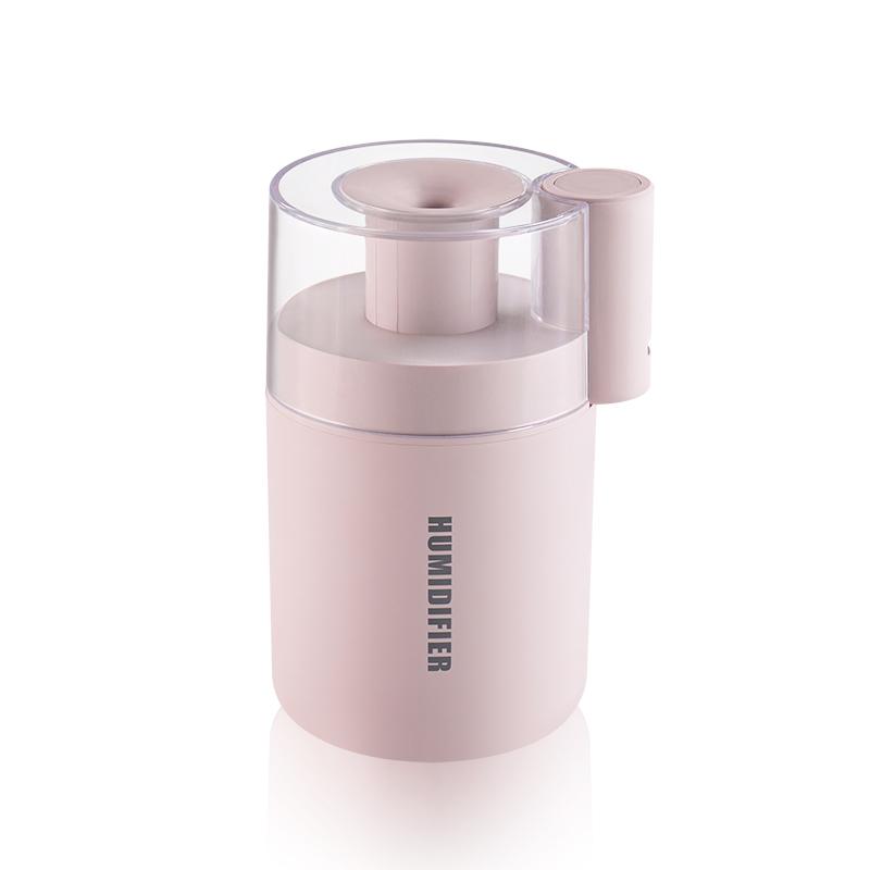 Portable Air Humidifier, 2 Mist Modes, 7 Color Light, 180ml, for Home Office Car Cool Mist USB Humidifier