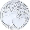 Valentine's Day gift, 520, love rose commemorative coin, coin, 52 languages, Qixi, gift for girlfriend, confession gift, hand gift