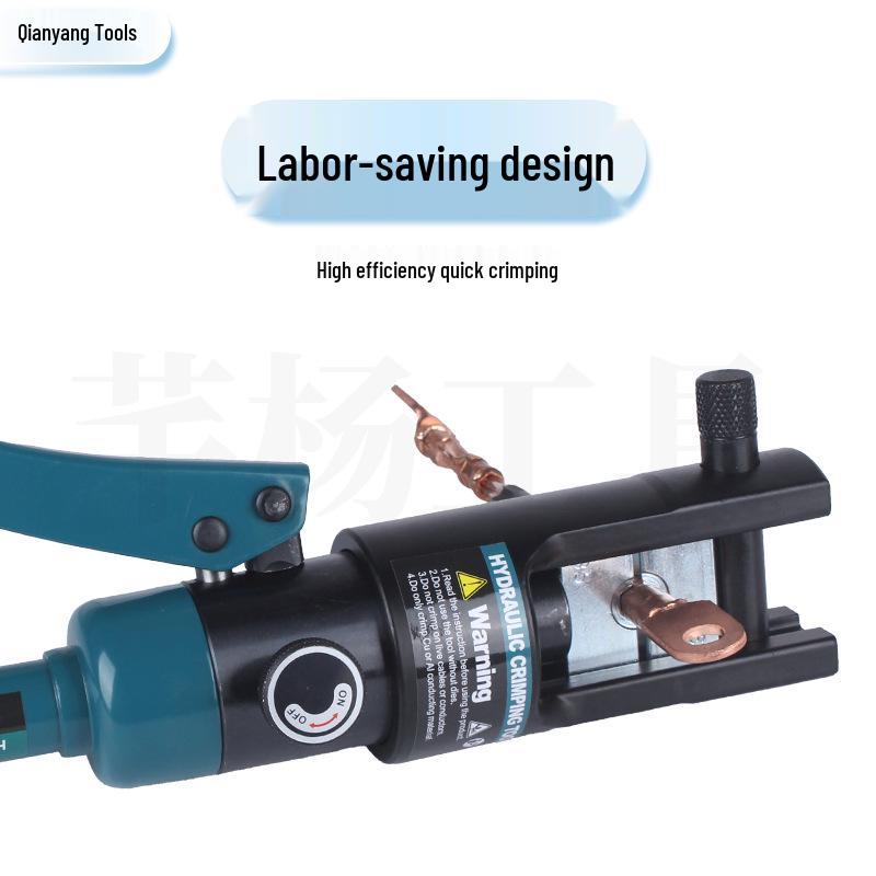 Portable Manual Hydraulic Crimping Tool YQK-70/120/300 for Copper and Aluminum Terminals, No Oil Leakage.