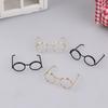 10Pcs Retro Mini Metal Round Doll Glasses Frame Lensless Miniature Eyewear Great For Plush Doll Decoration Accessories