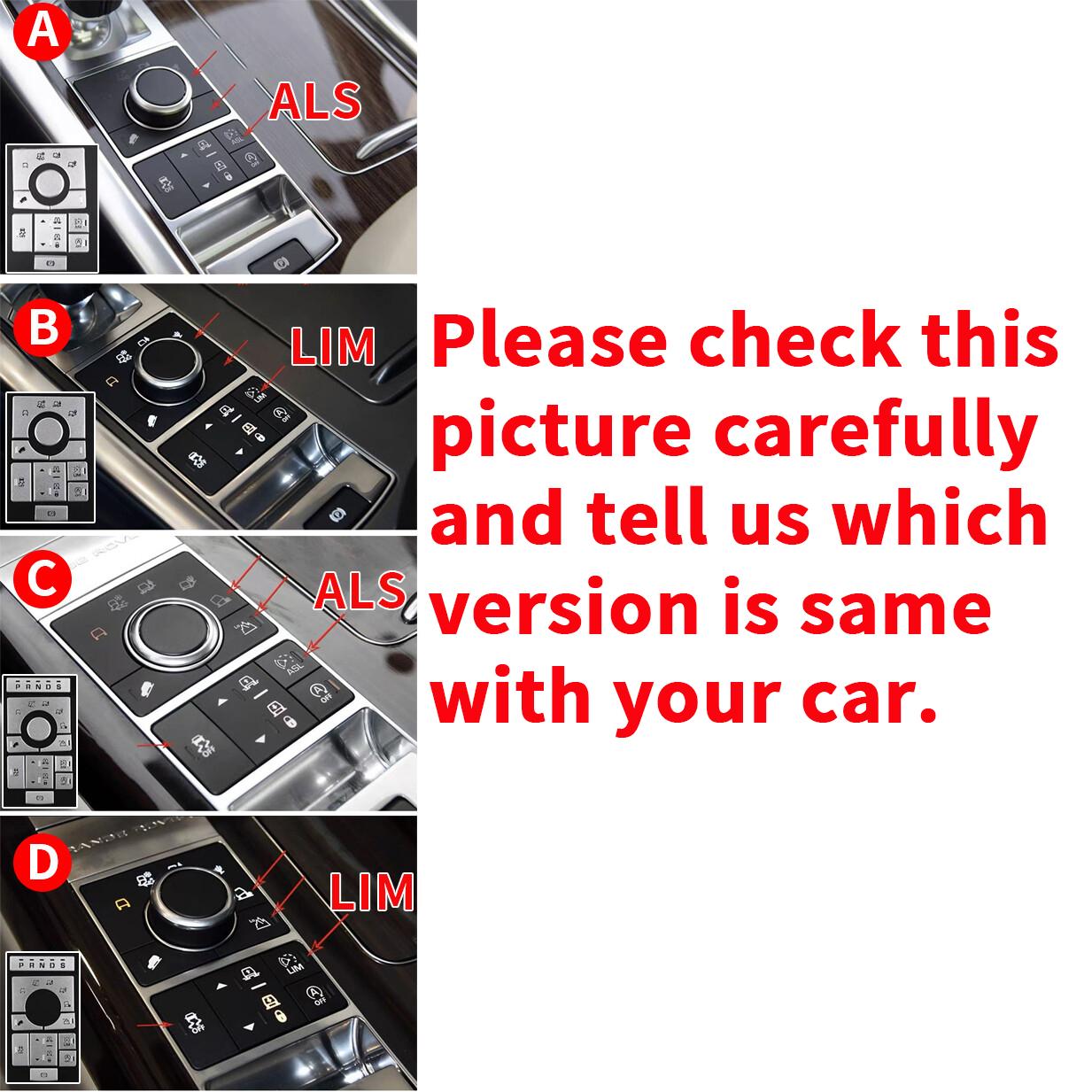 

Для Range Rover L405 13-17 Серебристая Алюминиевая Наклейка на Кнопку Переключателя Центральной Консоли A