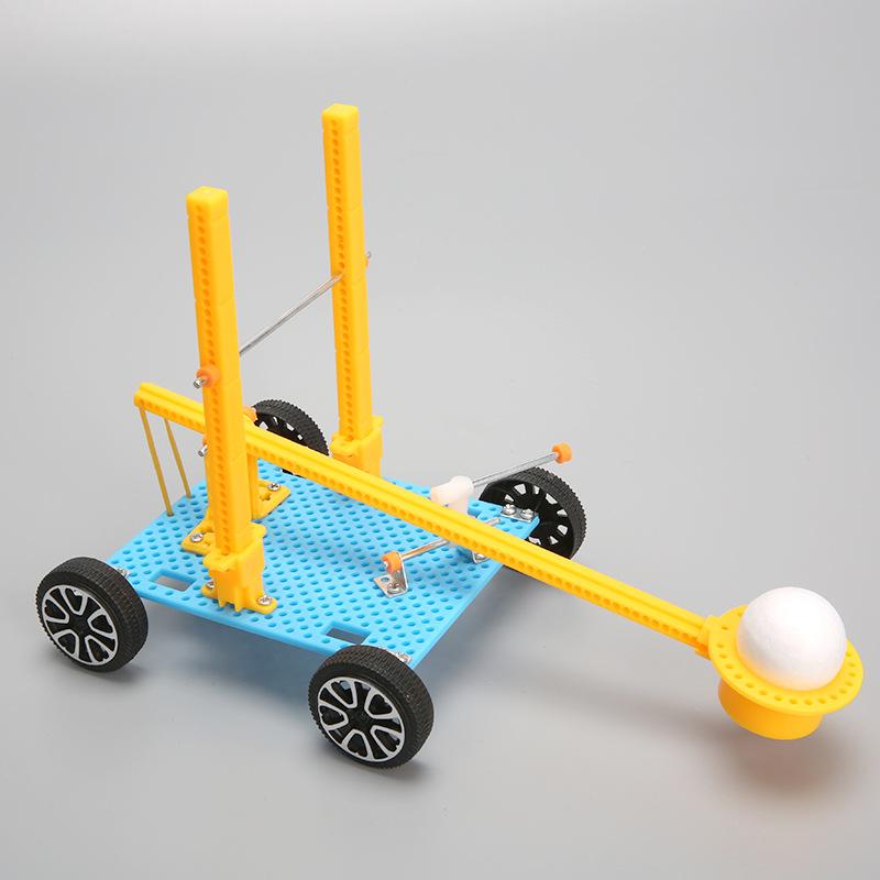 Technology Small Production DIY Stone Car Primary School Students Hand-assembled Scientific Experimental Model Puzzle Science Teaching Aids