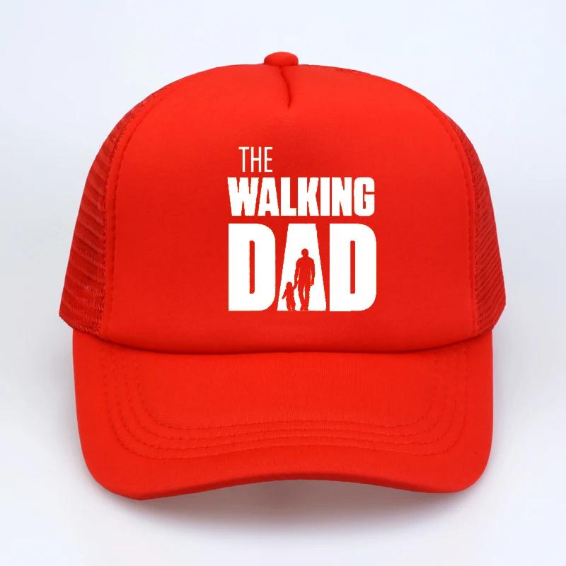 

The Walking Dad Fathers Day Dad hat Funny Summer Baseball cap Unisex 2020 New cool Mesh Trucker hat adjustable snapback hats