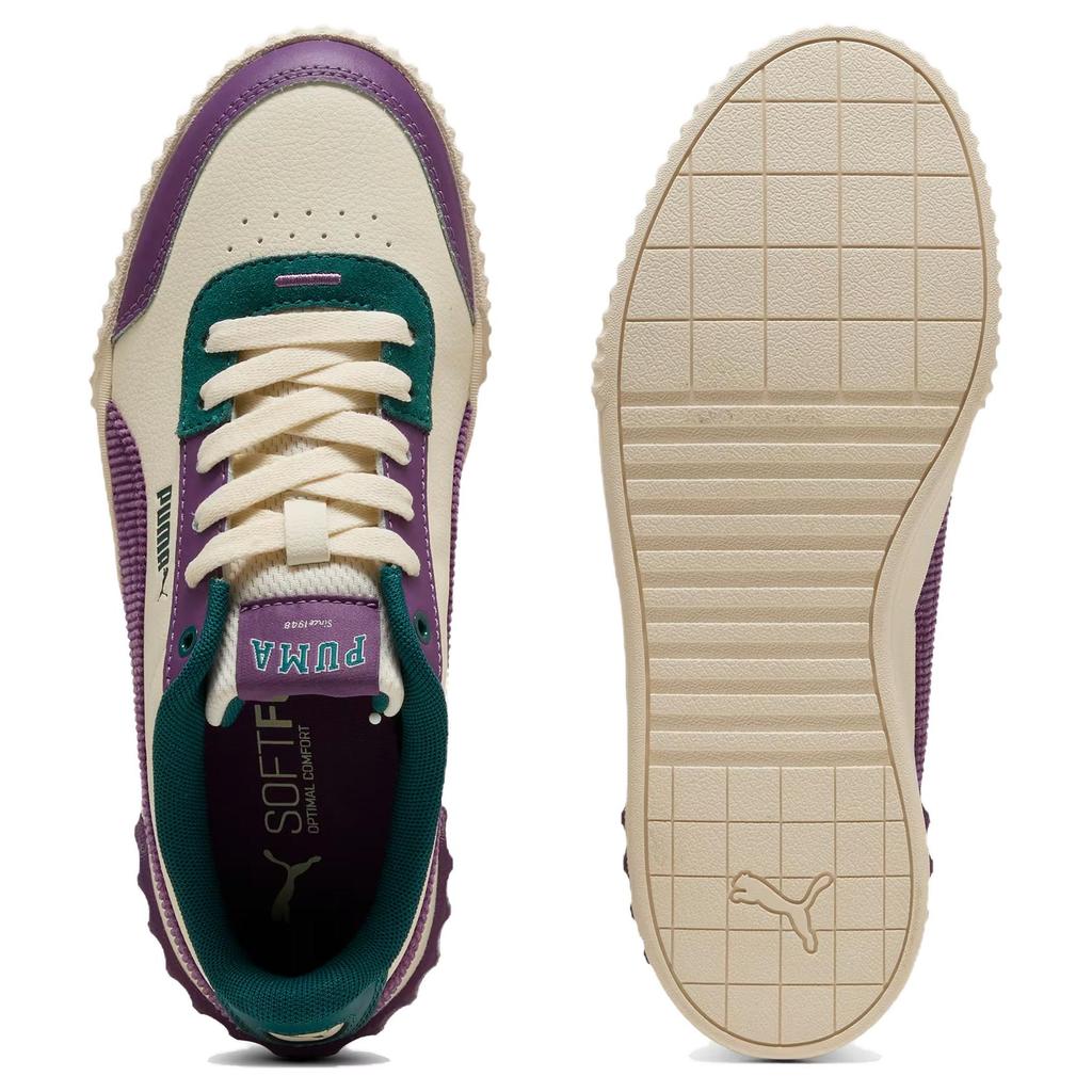 Puma Carina Lift Varsity Unisex Almond Color Grape Purple Green 401737-01