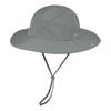 Summer fishing hat men's quick-drying breathable anti-ultraviolet eaves sunshade bucket hat women's foldable sunscreen hat