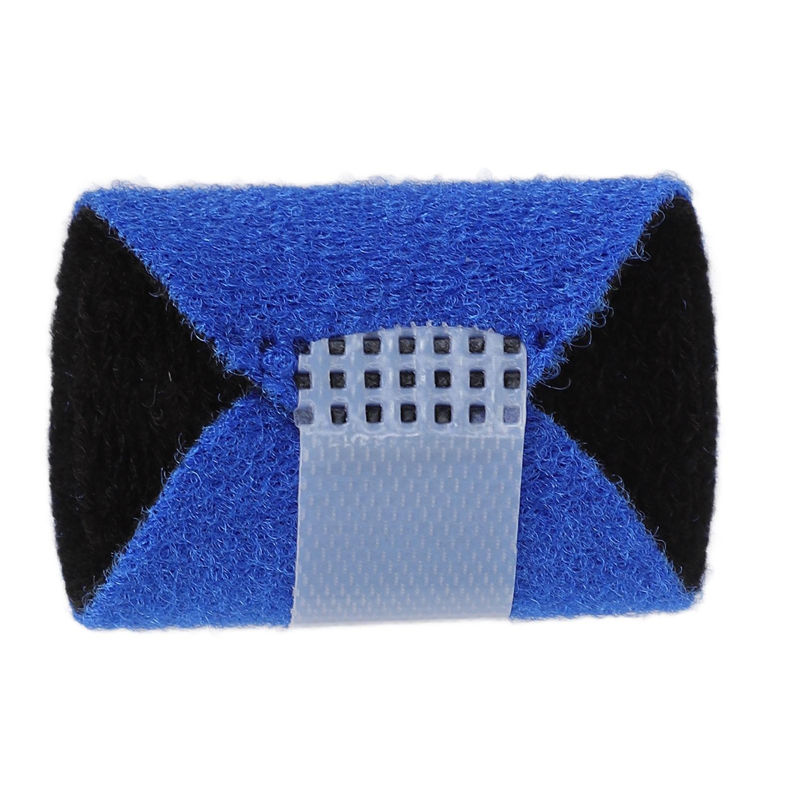 

Finger Splints Sprain Recovery Knuckle Immobilization Pain Relief Breathable Broken Finger Protector Blue синій