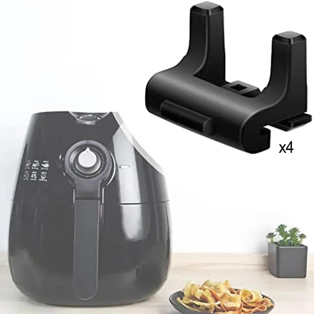 4 ks Silikonové pouzdro pro horkovzdušnou fritézu Pro Instant Gourmia Cosori Náhradní gumové nožičky pro podnosy horkovzdušné fritézy Kuchyňské potřeby Kryt