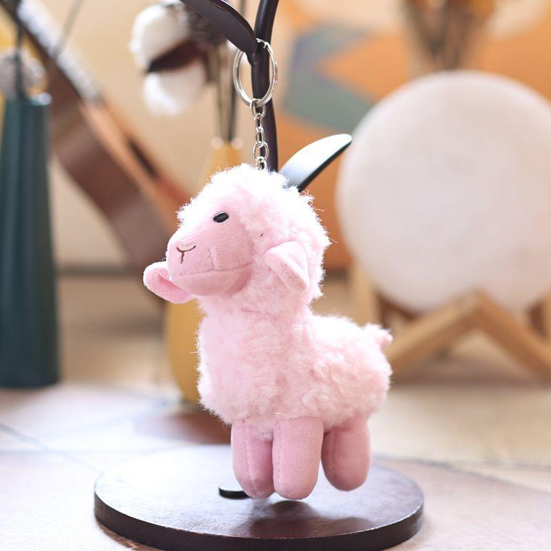Plush Sheep Keychain With Soft Pp Filling For Gifts And Collectors