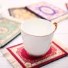 Persian Mini Woven Rug Mat Mousepad Retro Style Carpet Pattern Cup Laptop KTJ