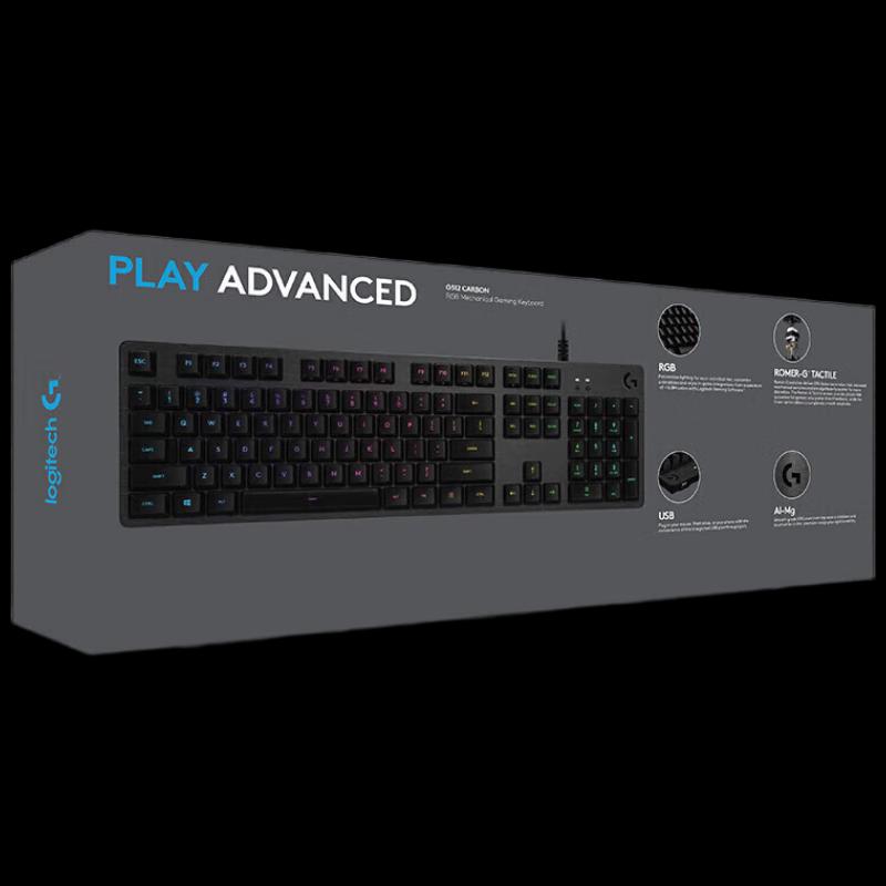 Logitech G512 Full-Size RGB Mechanical Gaming Keyboard