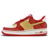 Nike Air Force 1 Slip Resistant Balance Low Top Skateboard Shoes Unisex Red White FN7439-133(Team147-)