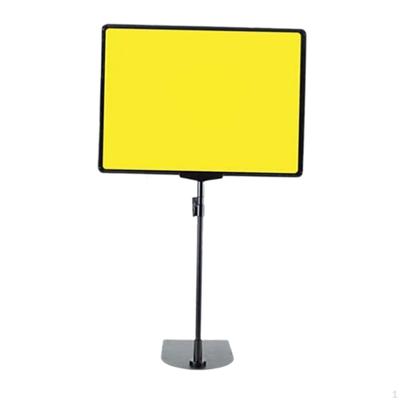 Adjustable Sign Holder Floor Stand Store Heavy Duty Frame Reusable Professional Poster