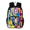 Hunter Witch Group Kpop Backpack With Breathable Polyester Durable Material For School Students