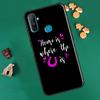 Casa è dove c'è il cavallo Per OPPO Realme 8 Pro 8i 9i GT Neo2 Master C21 Custodia Per OnePlus 10 9 Pro Nord2 8T 9R Coque