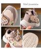 2025 Winter Kids' Velvet Running Shoes - Korean Style for Girls
