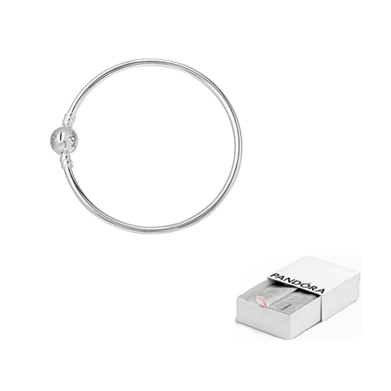 Pandora 925 Sterling Silver Bangles Women's Silver 590713