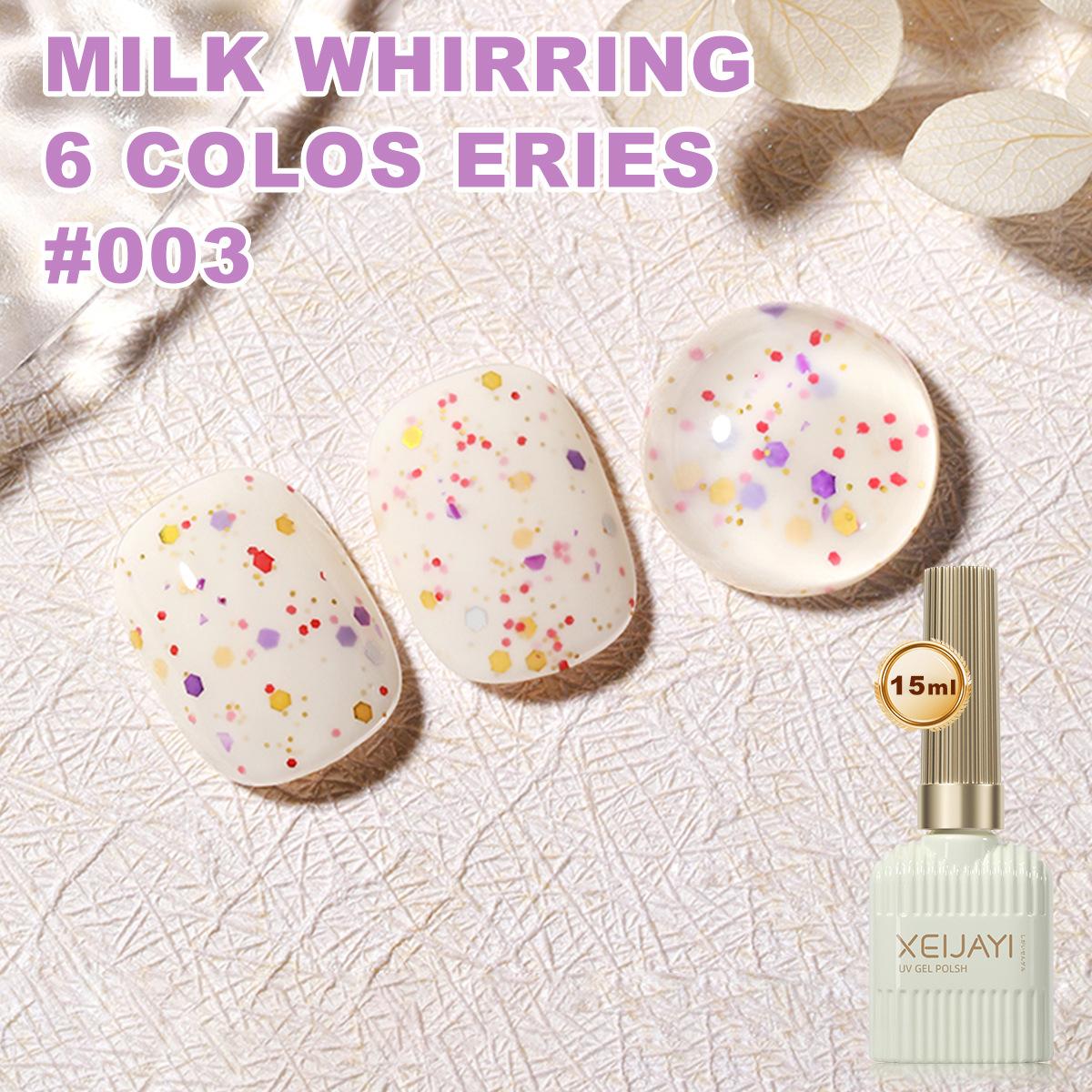 

12 мл пастельный гель-лак для ногтей весна-лето Macaron Candy Starlight Fragments мягкий гель-лак полуперманентный лак