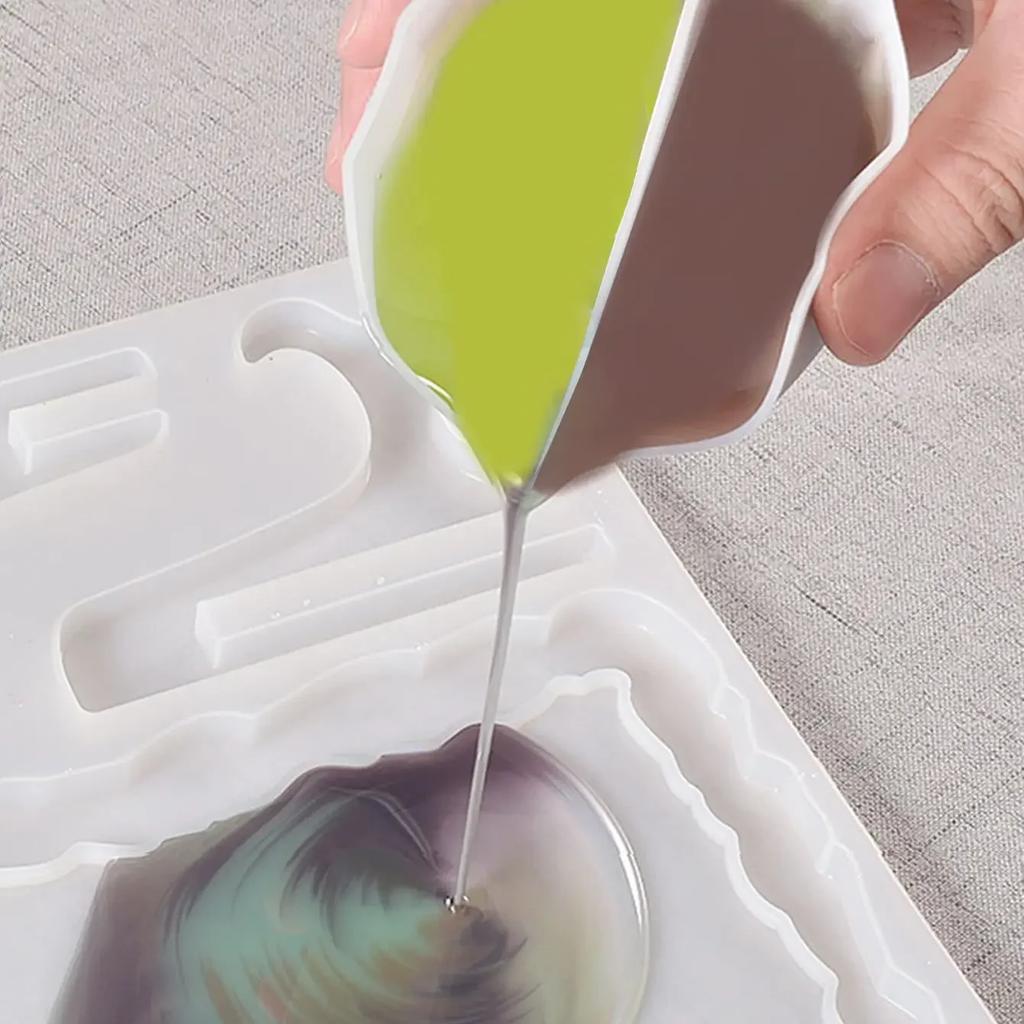 1pc-Epoxy Resin Silicone Distributing Cup Toning Cup Mixed Color Cup  Measuring Cup for Casting Molds DIY Jewelry Making Tools