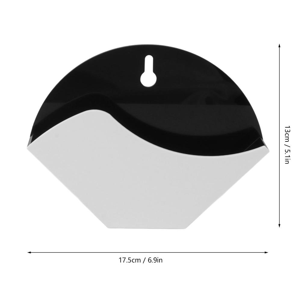 Hangable Coffee Filter Holder Acrylic Material Coffee Filter Paper Container Stand For Kitchen