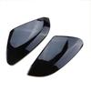 For Honda 10th Gen Civic 2016- Car Replacement Rearview Side Mirror Cover Wing Cap Exterior Door Rear View Case Trim Black