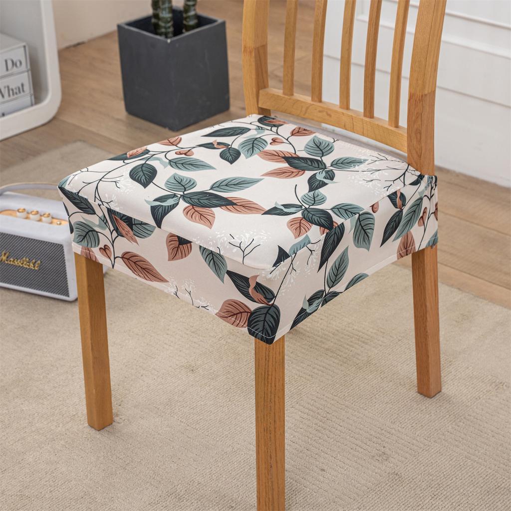 New Color Elastic Chair Cover Printed All-Inclusive Non-Slip Dining Chair Cushion Cover Home Hotel One-Piece Chair Cover