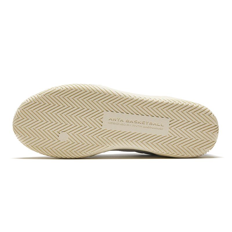 New Anta Owen Hélà TRIBE Cushioning, Wear Resistant Low Top Skateboard Shoes Unisex White Gray Purple 112531805SF-2