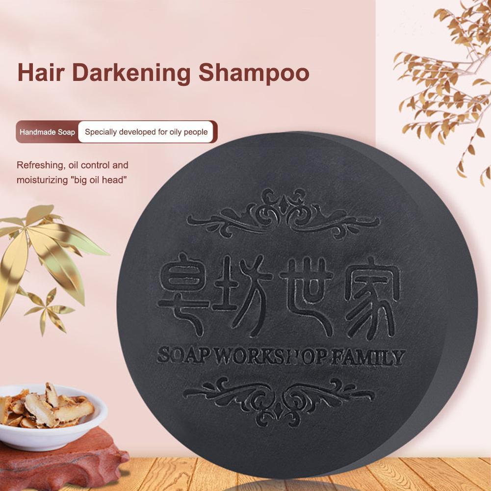 100g Natural Polygonum Multiflorum Hair Soap Polygonum Multiflorum Shampoo and Conditioner Bar
