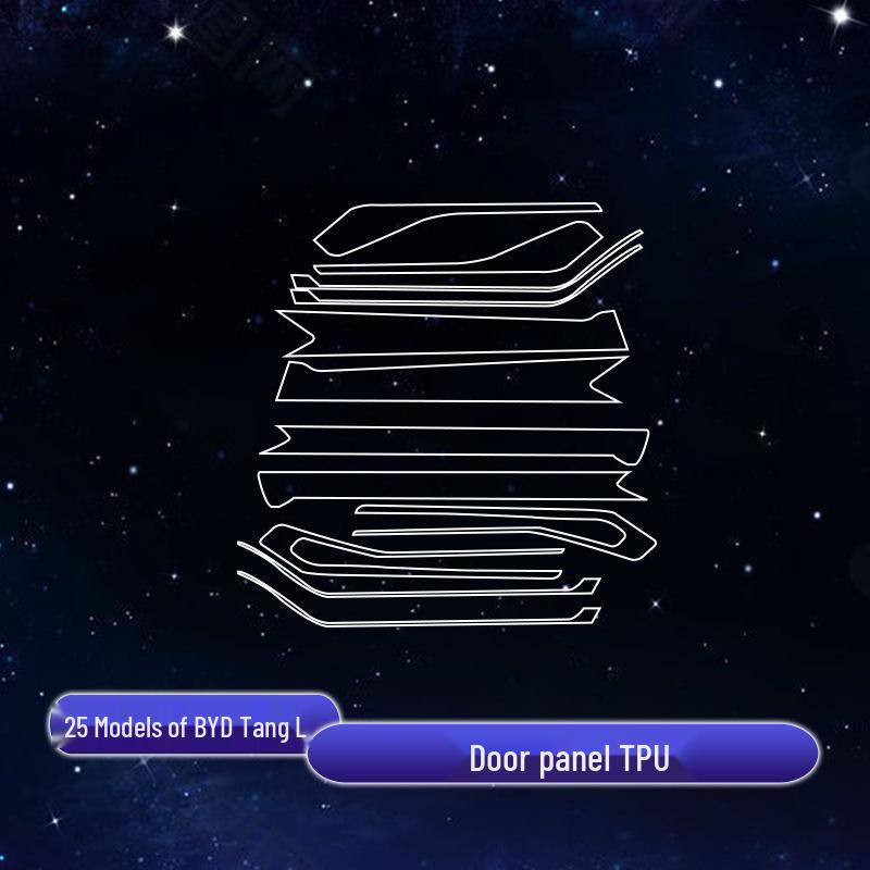 BYD Tang L Central Control Screen & Door Panel Protector Film Set