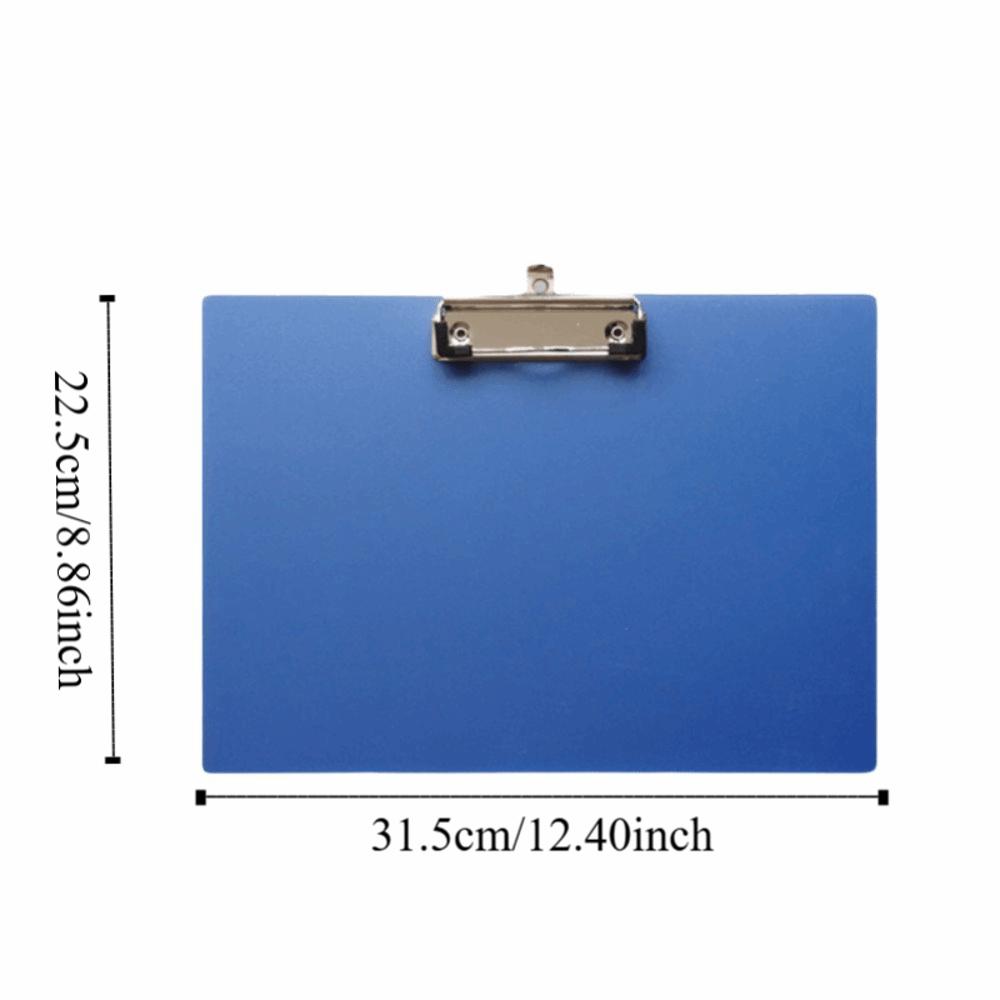 Waterproof Clipboard A4 Size Memo Clip Board Stationary Writing Pad  School Supplies