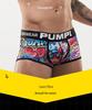 Temu Graffiti Print Men's Boxer Briefs - Cool, Breathable & Comfortable (MP225)