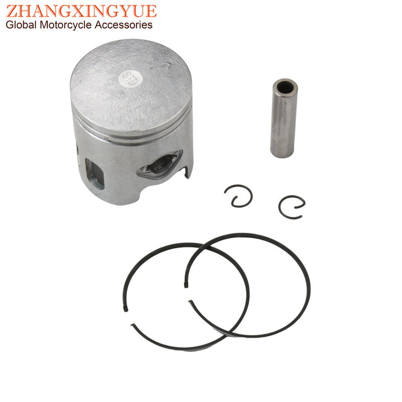 Scooter 70cc Big Bore Cylinder Kit & Racing Crankshaft for MBK 50 Booster Next One Rocket Spirit Track Stunt 50cc 47mm / 10mm 2T