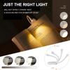 Mini Size Reading Light Dimmable Clip Light Portable Eye-care Light  Night Reading