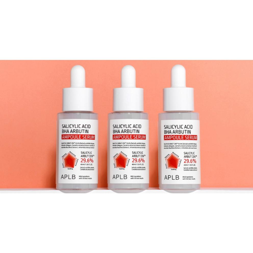 APLB Salicylic Acid BHA Arbutin Ampoule Serum, 40ml