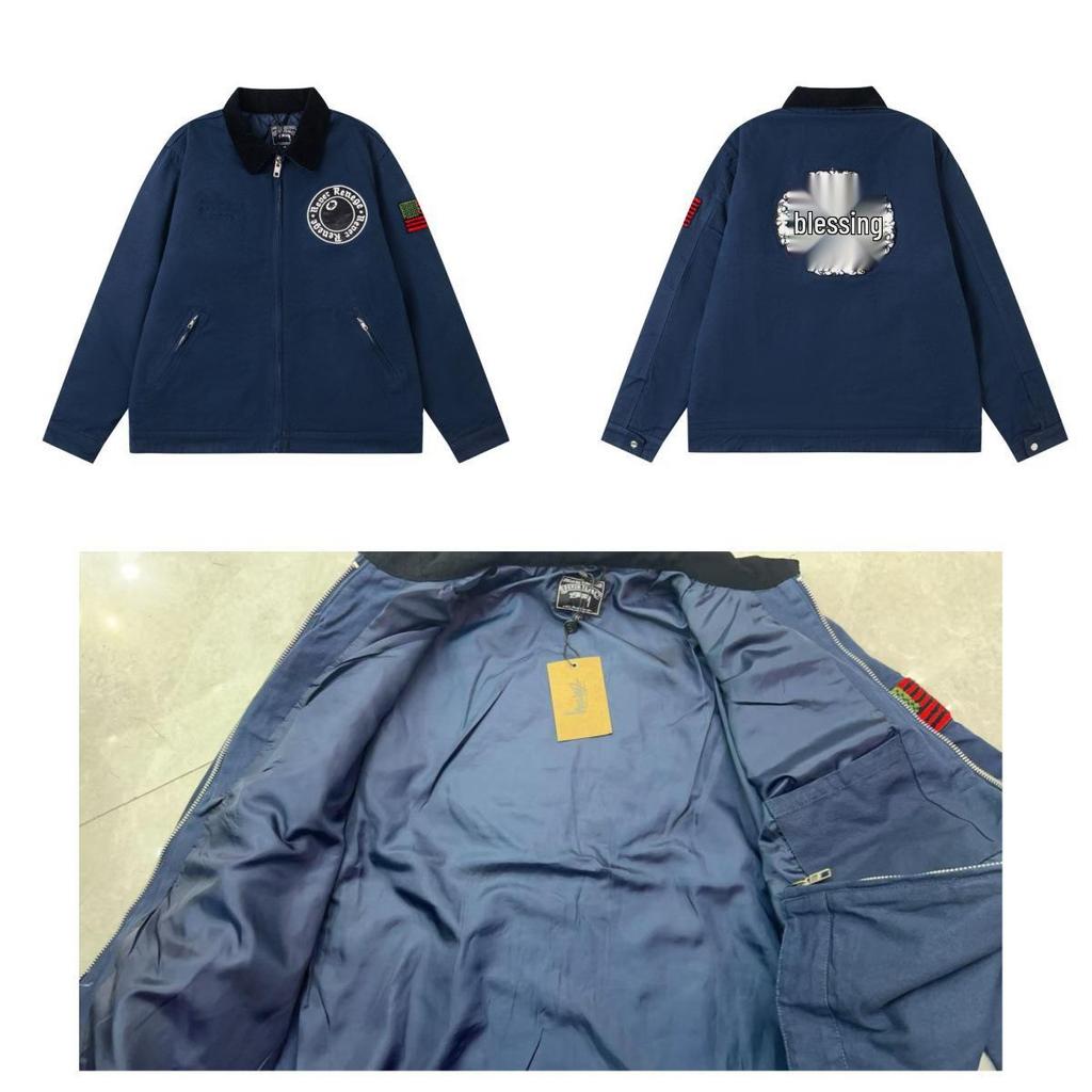 Sudadera con Aplicación Trasera SS23: Nuevo Gorro con Cremallera Retro de Alta Calle con Logo Bordado