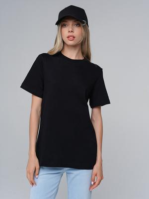 Καλοκαιρινά T-shirts για Γυναίκες Μονόχρωμα Casual Κοντομάνικα Μπλουζάκια 100% Βαμβάκι Oversize Λαιμόκοψη O