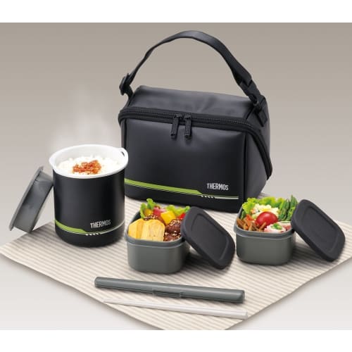 Termoizolovaný obědový box Přibl. 1 šálek Matte Black DBQ-502 MTBK