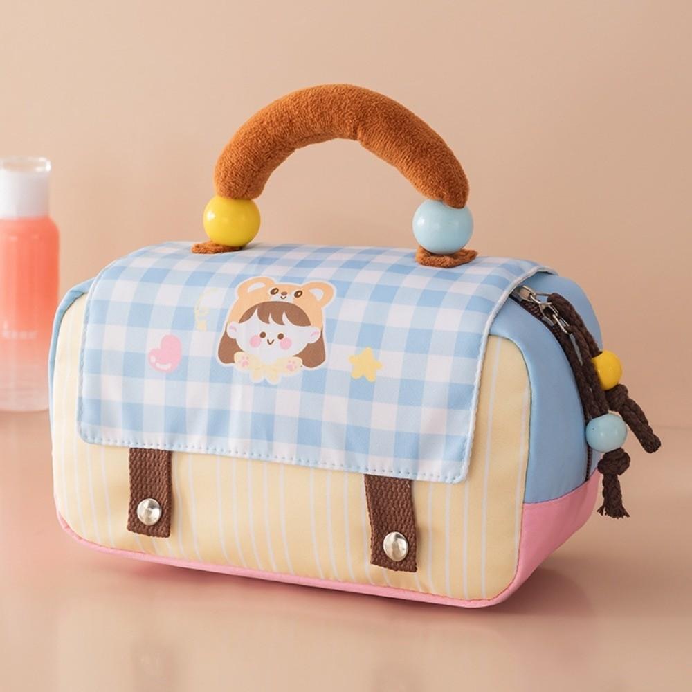Kosmetiktasche mit großer Kapazität Cartoon-Muster Reise-Kosmetiktasche Mehrzweck