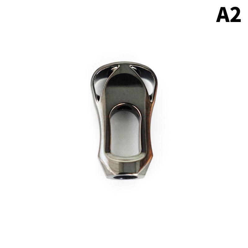 

1Pc Fishing Reel Handle Carbon Knob Fishing Rocker Accessory Carbon Materails Knob Water Drop Wheel Diy Accessories shaftless чорний