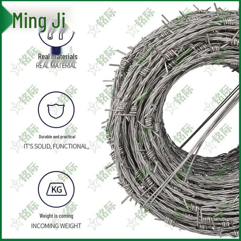 Mingji Hot-dip Galvanized Barbed Wire