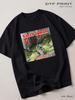 Black Curta'N Wall T-shirt (Curtain Wall), Metal Back In