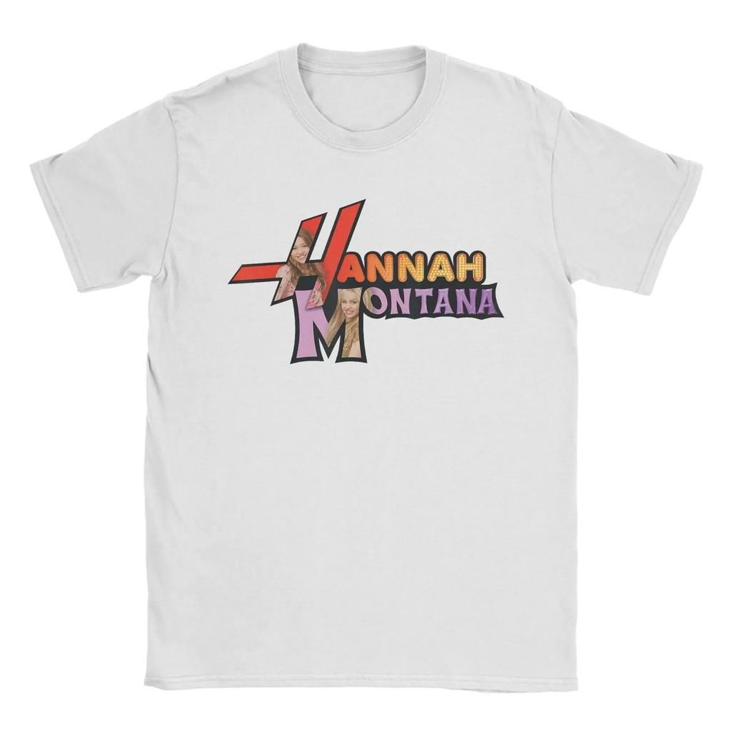2026 Y2K Vintage Summer Hip Pop Hannah Montana 20th Anniversary TShirt Cotton Casual Print Tee Shirt for Women Unisex