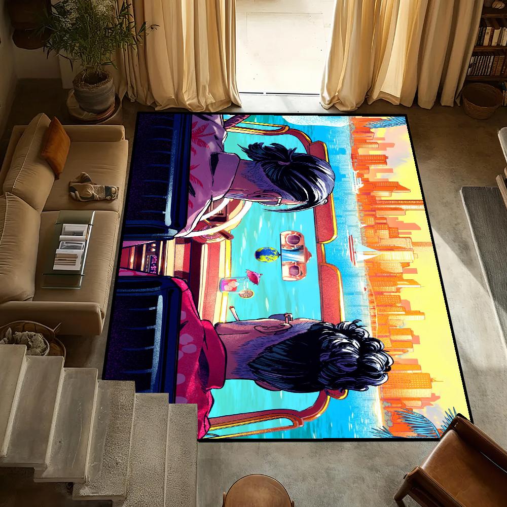 Door Mat q-Qlf Anti-Slip Kitchen Bedroom Handmade p-PNL Tufted Rug Carpet singer Living Rapper Room Entrance Decoration