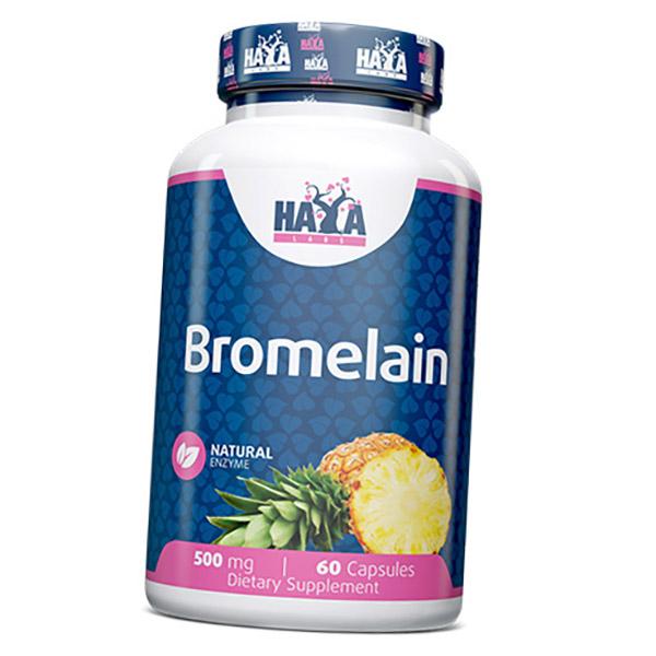 

Bromelain, Bromelain 500, Haya 60caps (69405001) 60caps