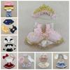 Dress Up 20cm Cotton Doll's Clothes Lolita Doll Clothes Doll Lolita Dress Fashion Lovely Star Doll Clothes Toy Accessories