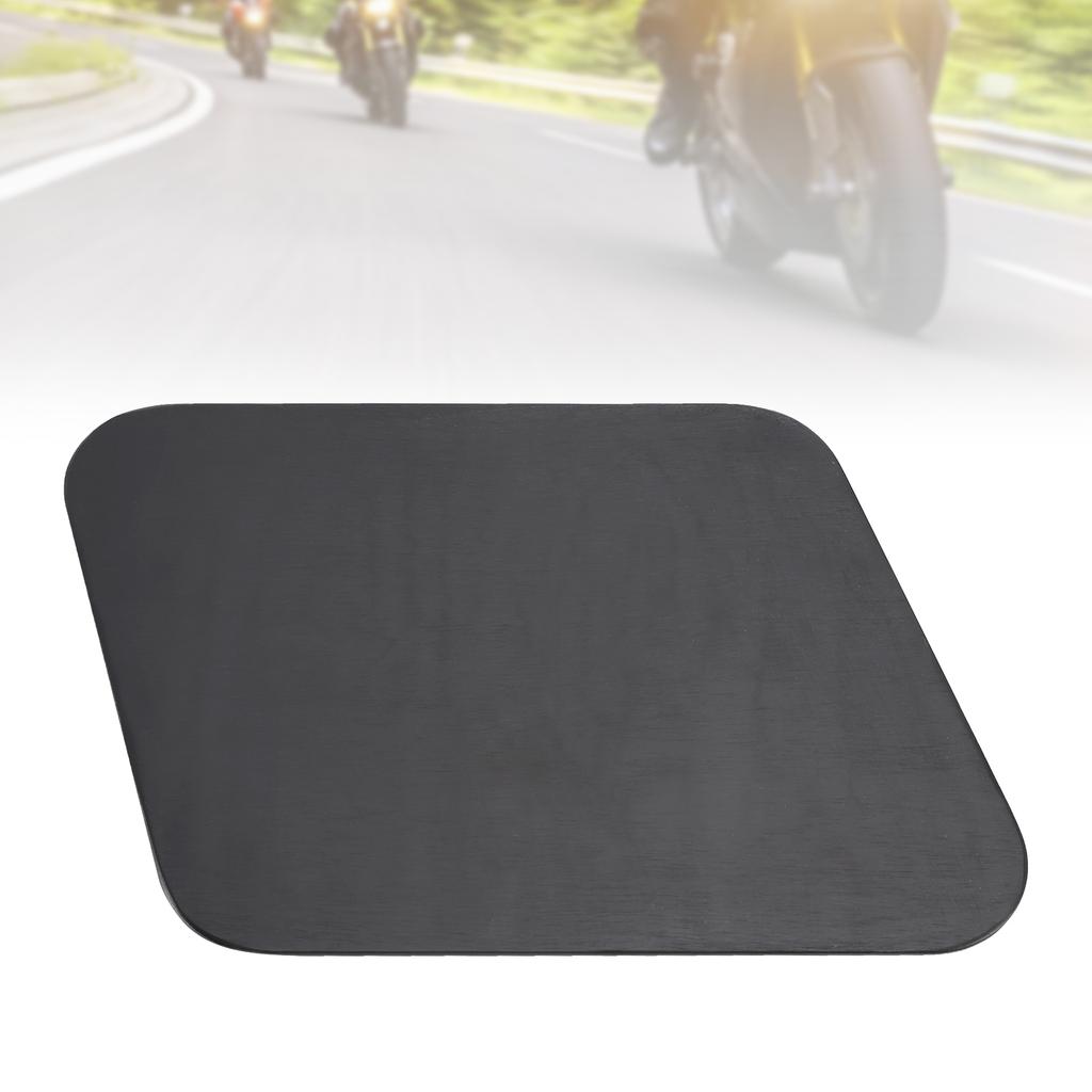 Parallelogramm Blanke Aluminiumlegierung Kennzeichen DIY Universelle Passform für Motorrad