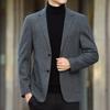 Men's Wool Blend Business Casual Blazer